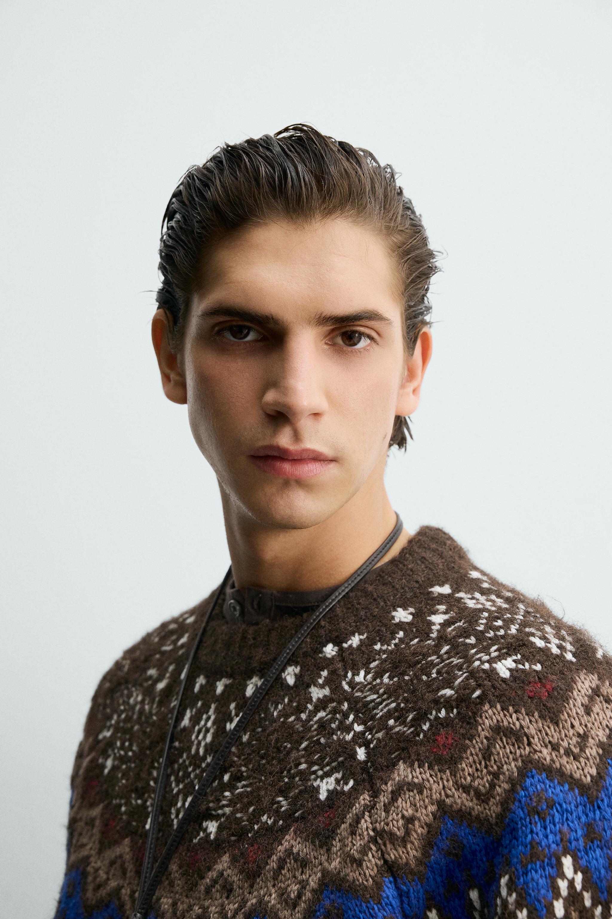 GEOMETRIC JACQUARD JUMPER